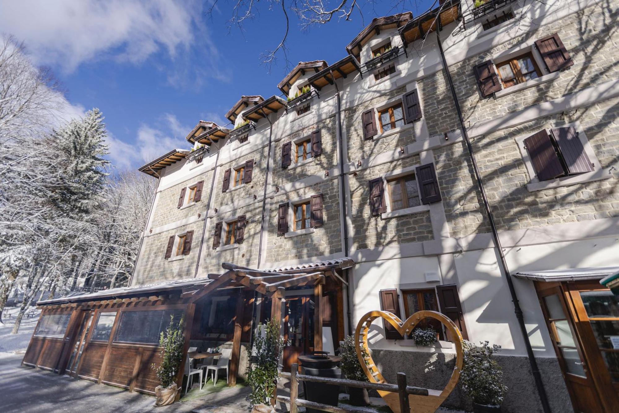 Granduca Mountain Wellness Apartments Campigna Bagian luar foto